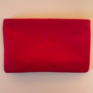 Dior make up bag